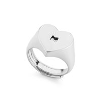 Anillo Marcello Pane Mujer Letters in Plata ANYL 005_B CUORE - ANYL 005_B CUORE